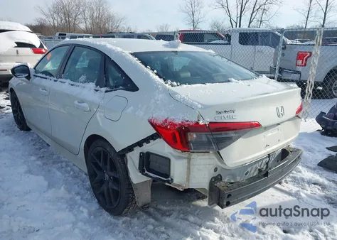 2024 Honda Civic Sport из США, поврежденный, VIN 2HGFE2F50RH547760